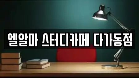 엘알마 스터디카페 다가동점