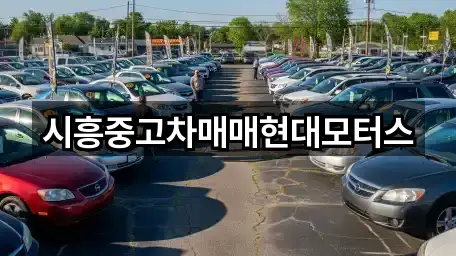 시흥중고차매매현대모터스
