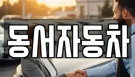 경남 거제시 옥포동 중고차 전문 동서자동차