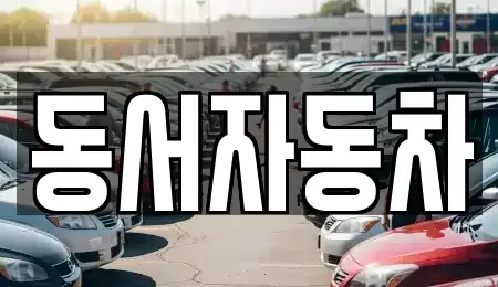 경남 진주시 평거동 중고차매매 전문 동서자동차