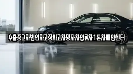 경남 진주시 평거동 중고차매입 전문 수출중고차법인차고장사고차망자차압류차1톤차매입센터