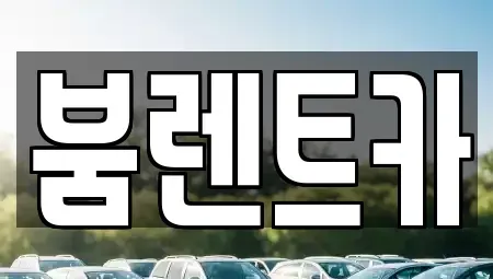 부산광역시 기장군 렌트카 전문 붐렌트카