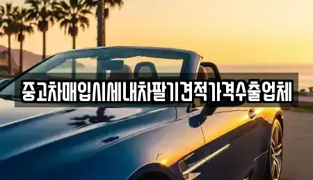 서울 영등포구 영등포동7가 중고차매입 전문 중고차매입시세내차팔기견적가격수출업체