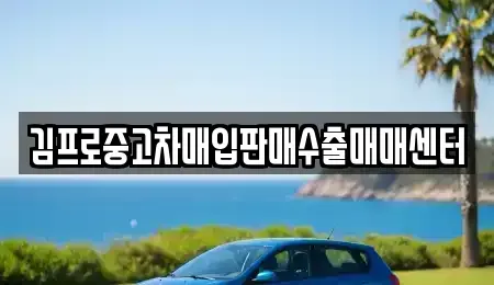 전남 순천시 남내동 중고차매입 전문 김프로중고차매입판매수출매매센터
