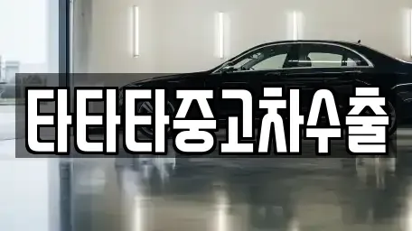 충청남도 예산군 신양면 중고차 전문 타타타중고차수출